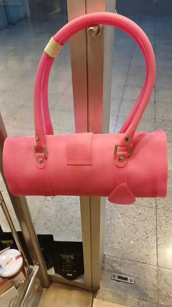 Bolso de mano rosa - 2
