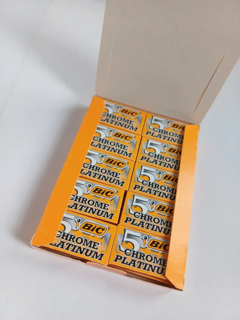 100 Hojas de afeitar BIC Chrome Platinum - 2
