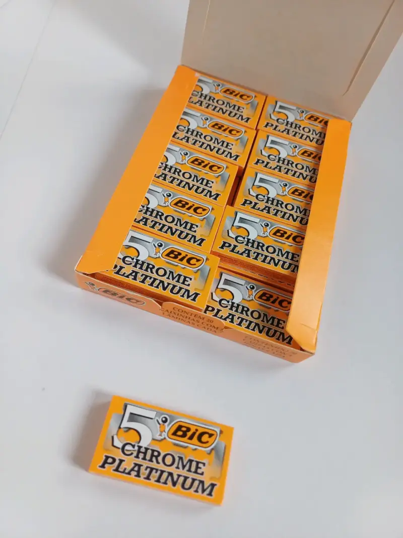 100 Hojas de afeitar BIC Chrome Platinum - 3