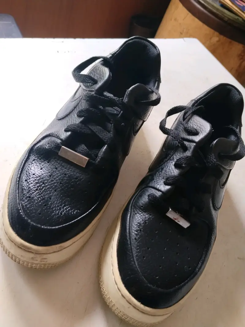 Zapatillas deportivas negras con plataforma - 2