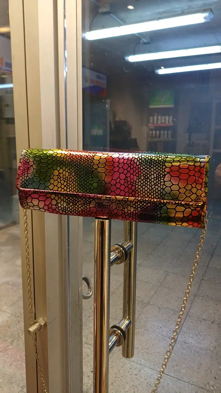 Cartera pequeña multicolor