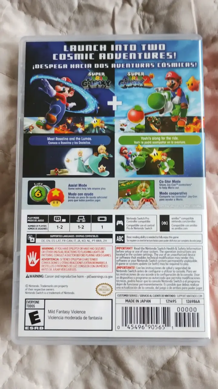 Super Mario Galaxy 1 y 2 para Nintendo Switch - 2