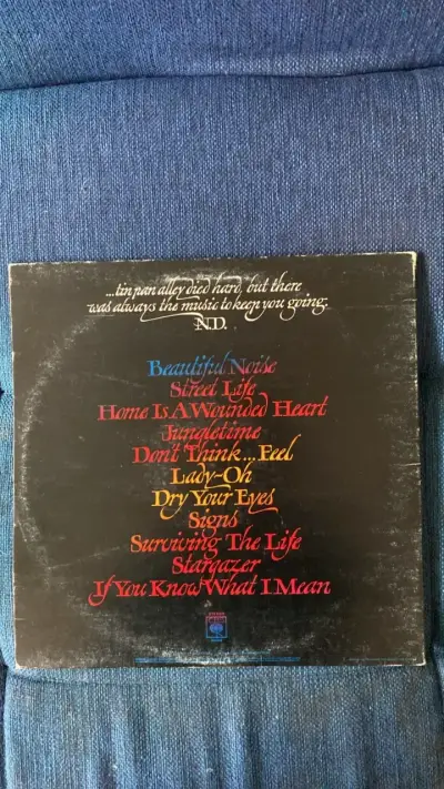 Vinilo Neil Diamond Beautiful Noise en buen estado - miniatura 2