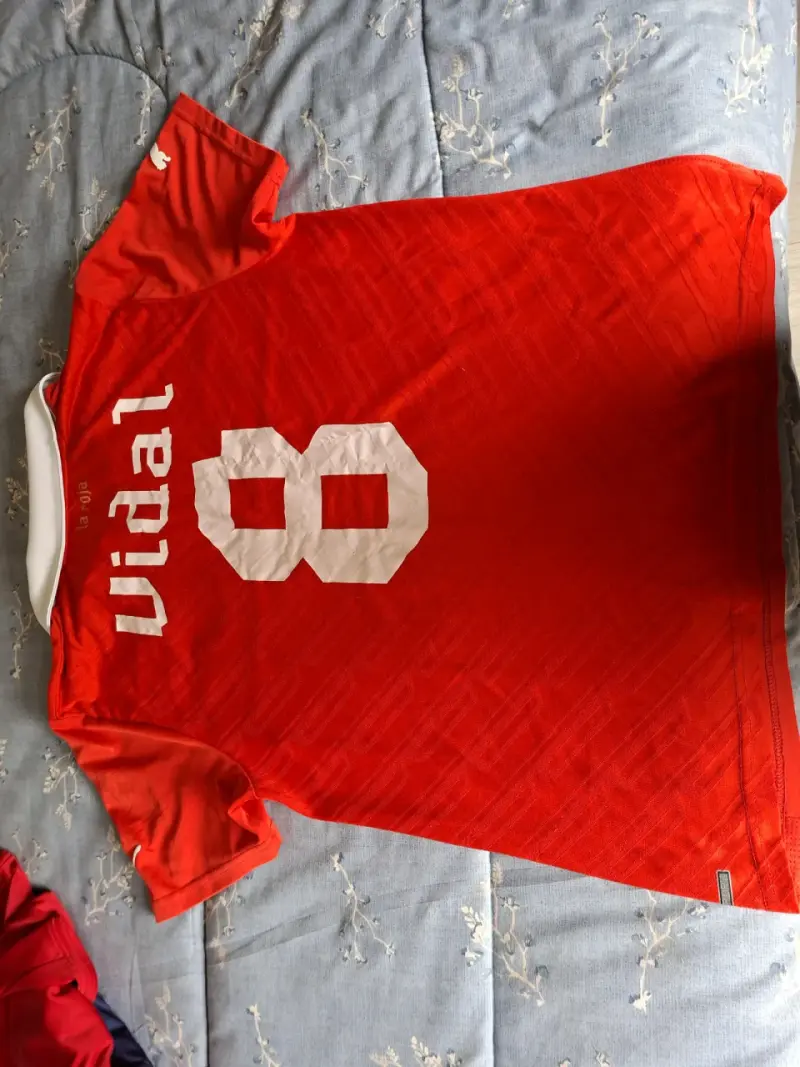 Camiseta Roja Selección Chile Puma Número 8 - 2