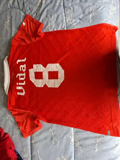 Camiseta Roja Selección Chile Puma Número 8 - miniatura 2