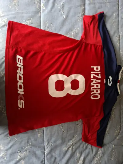 Camiseta de fútbol roja Brooks Chile - miniatura 2