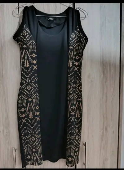 Vestido formal negro, Maniqui - miniatura 1