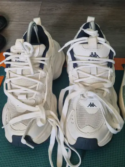 Zapatillas deportivas blancas Kappa para hombre - miniatura 1