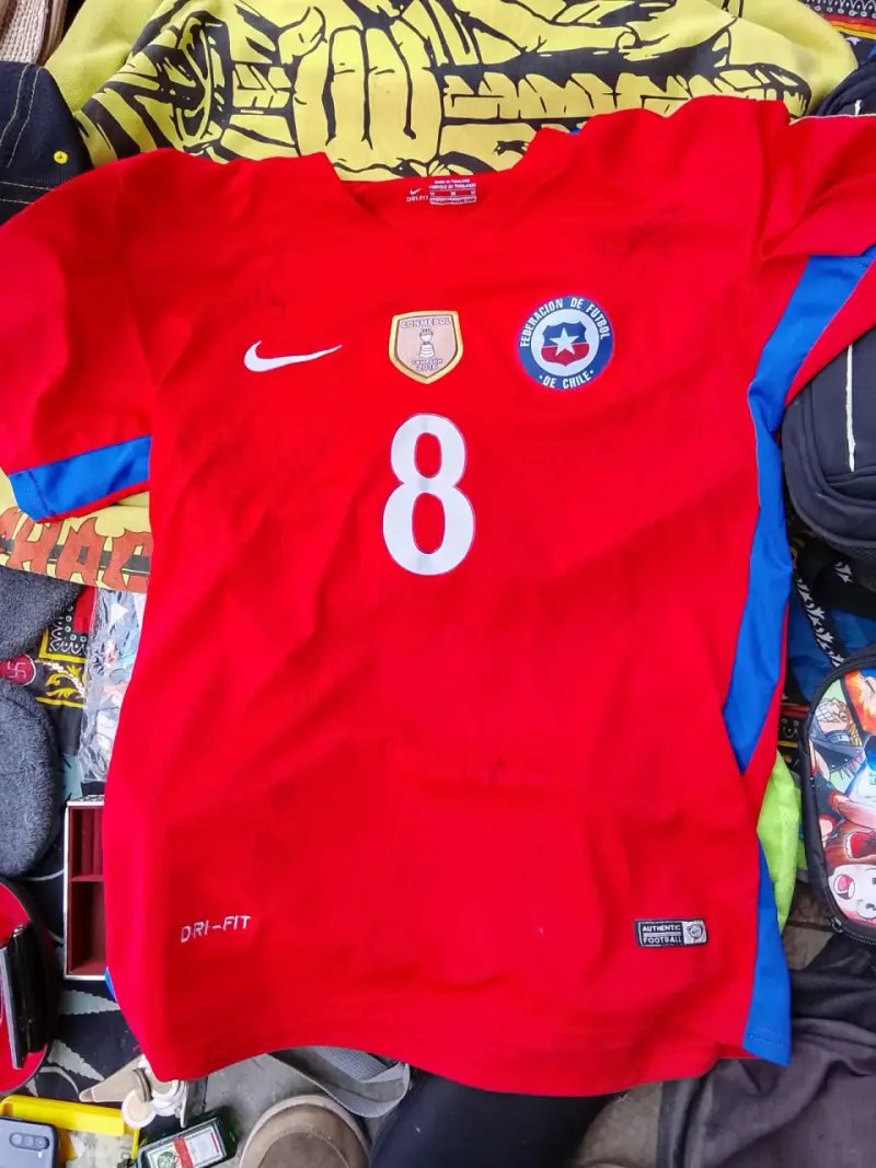 Camiseta de fútbol Chile Vidal 8 roja - 2