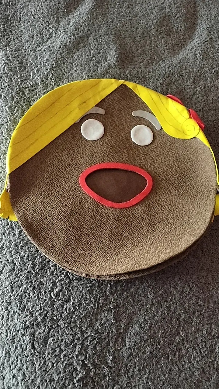 Disfraz de galleta de jengibre para niñas - 3