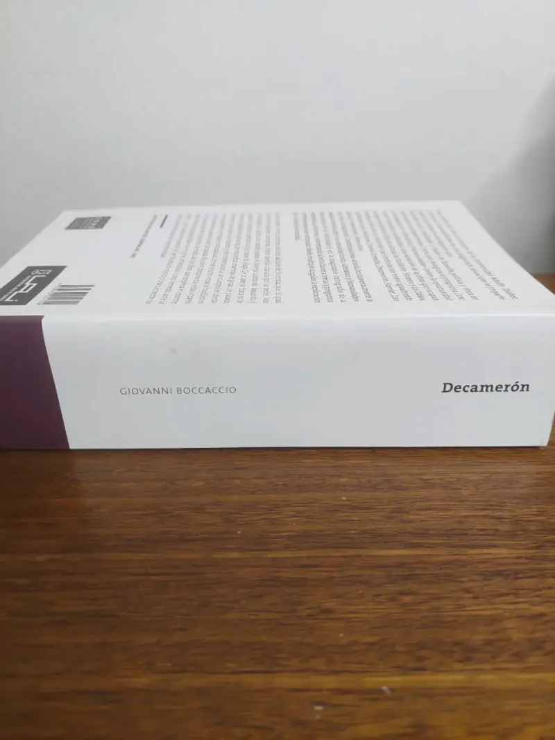 Libro Decamerón de Giovanni Boccaccio - 3