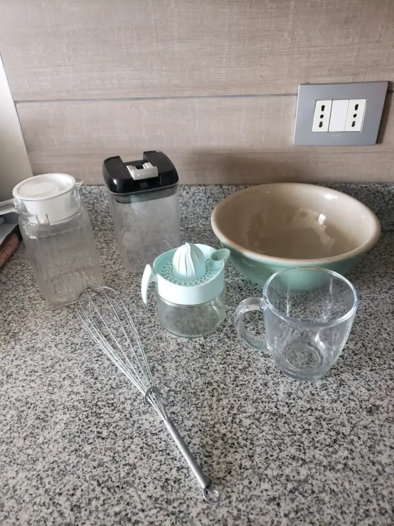 Set de utensilios de cocina variados
