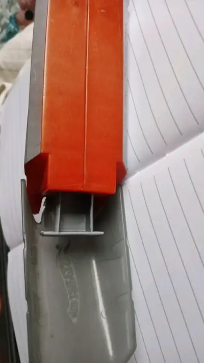 Lanzador de autos Hot Wheels naranja - miniatura 2