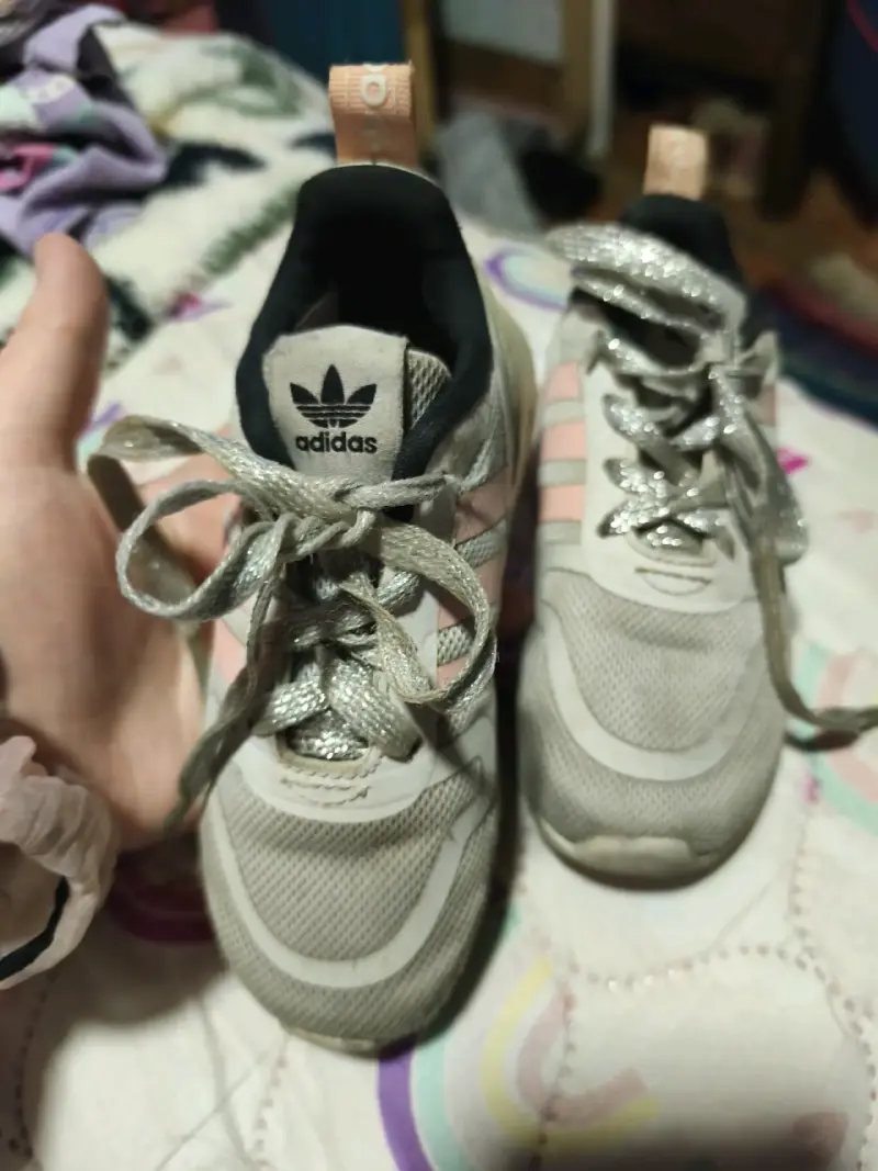 Zapatillas deportivas Adidas grises para mujer - 1