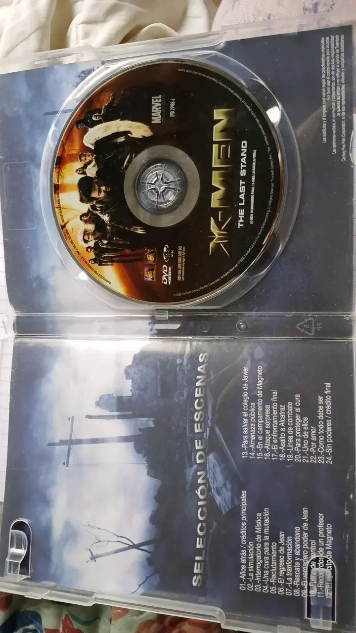 DVD X-Men La Batalla Final - 3