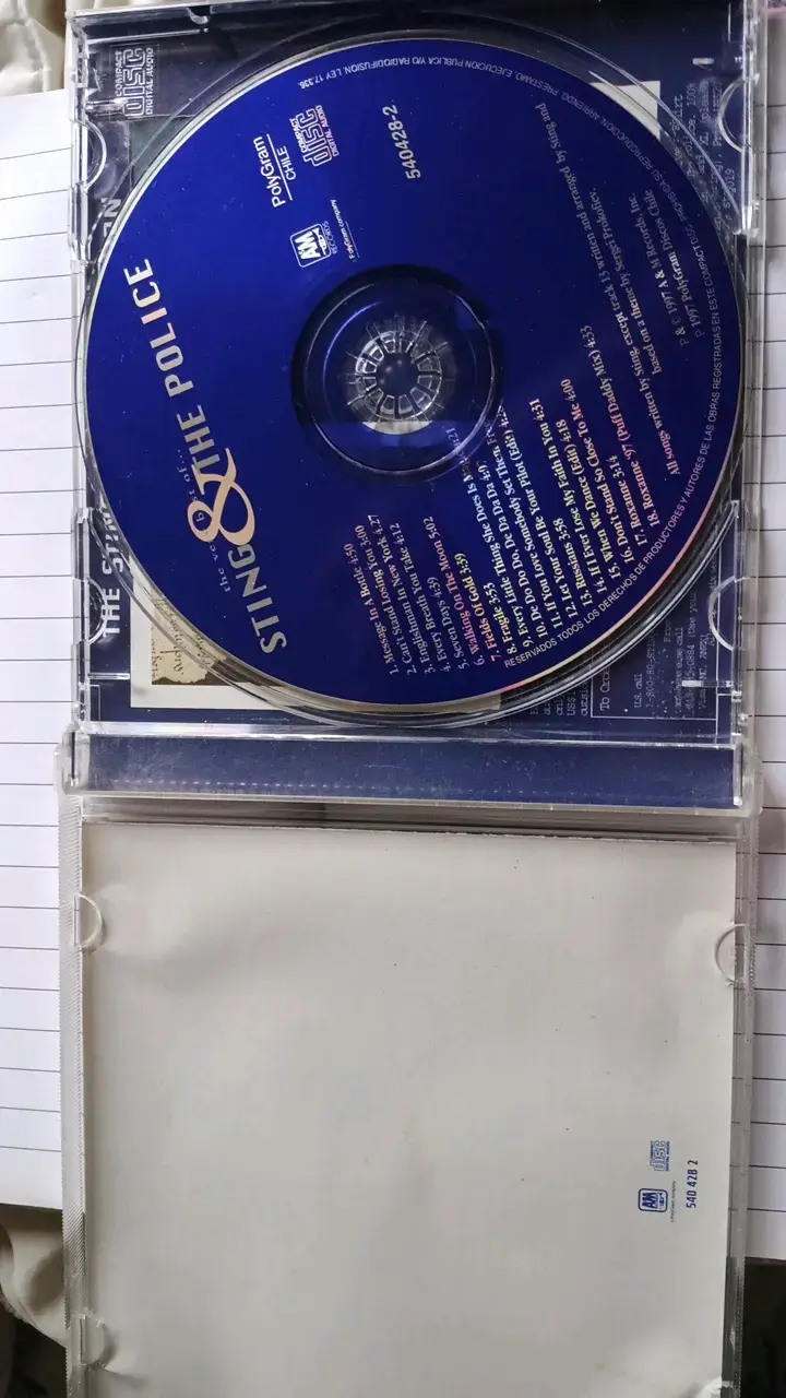 CD The Very Best of Sting & The Police - 3