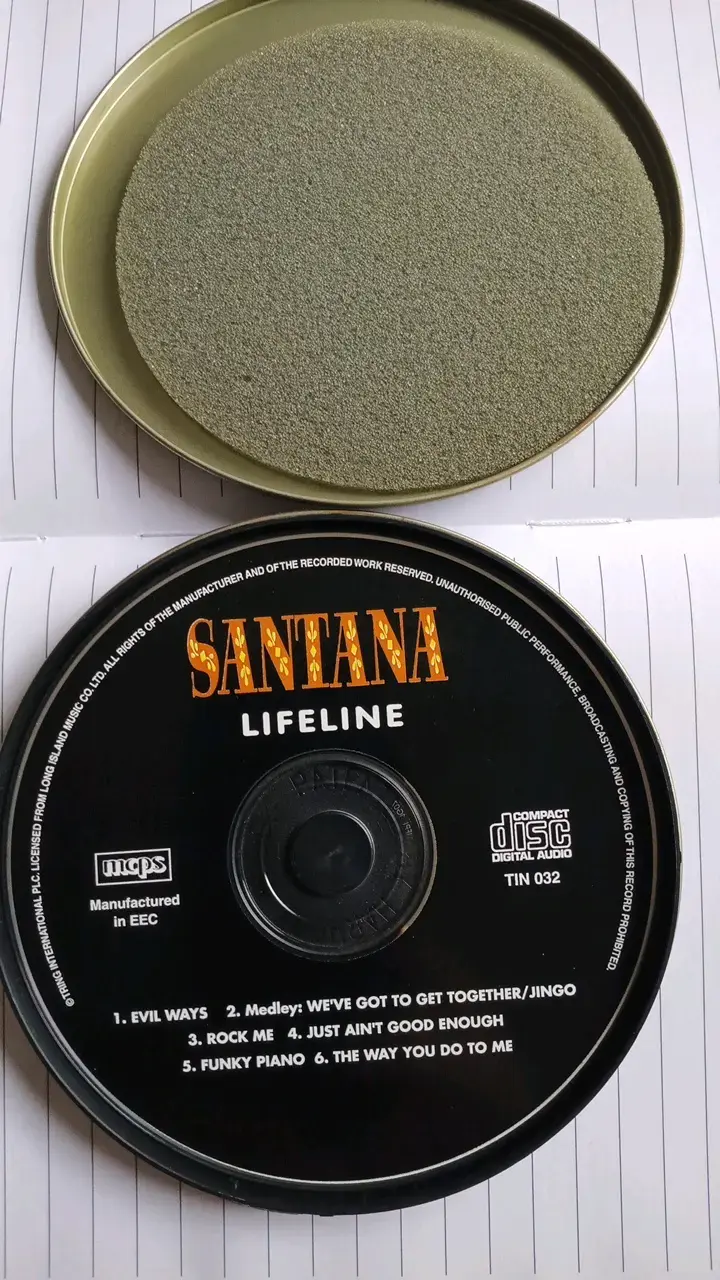 CD Santana Lifeline decorativo - 3