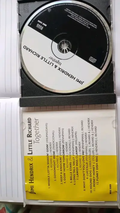 CD Jimi Hendrix & Little Richard - Together - miniatura 3