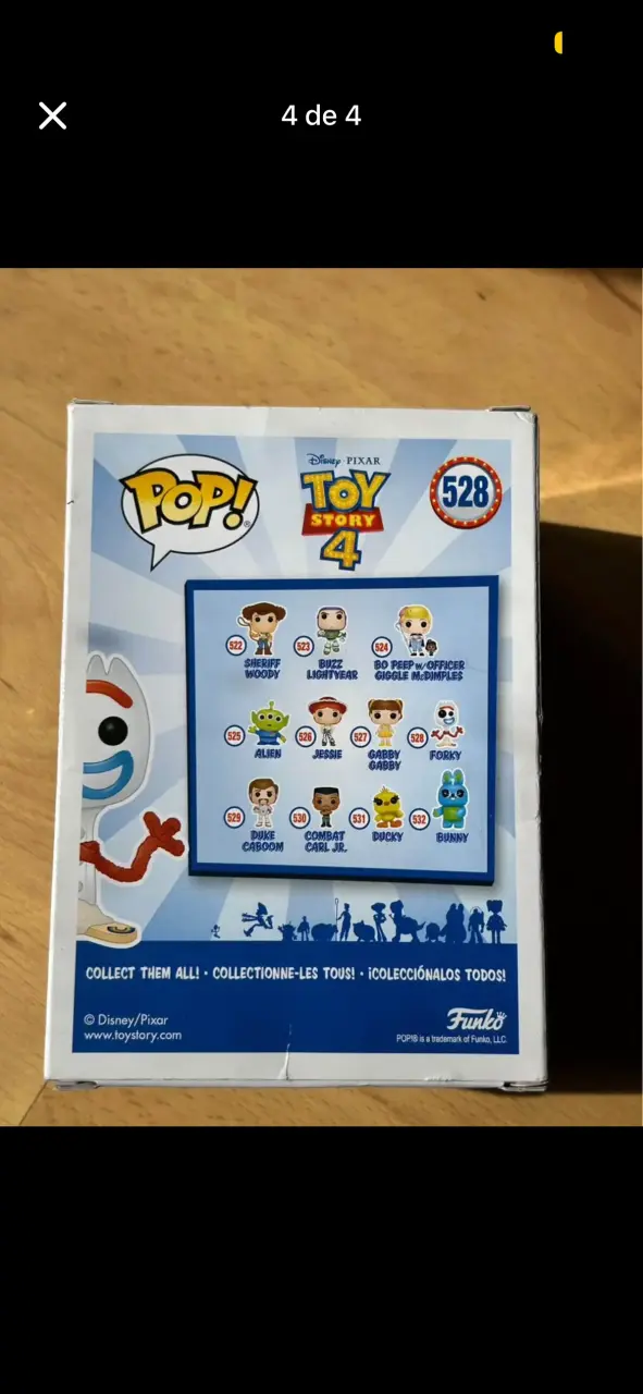 Funko Pop Forky Toy Story 4 - 4