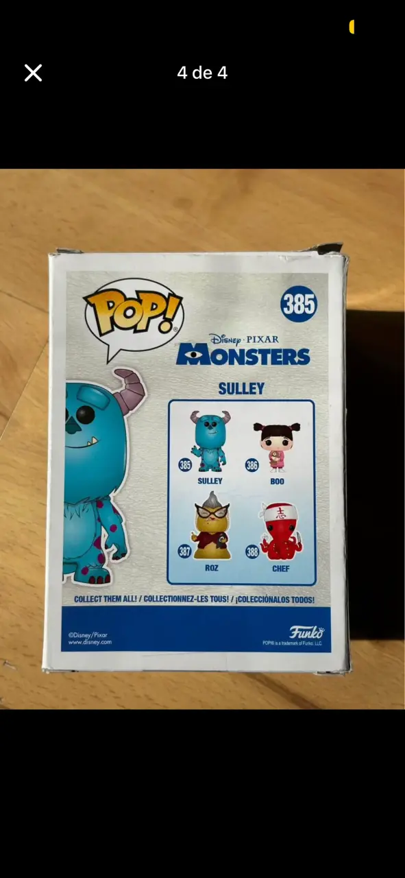 Funko Pop Sulley Monsters Inc. - 4