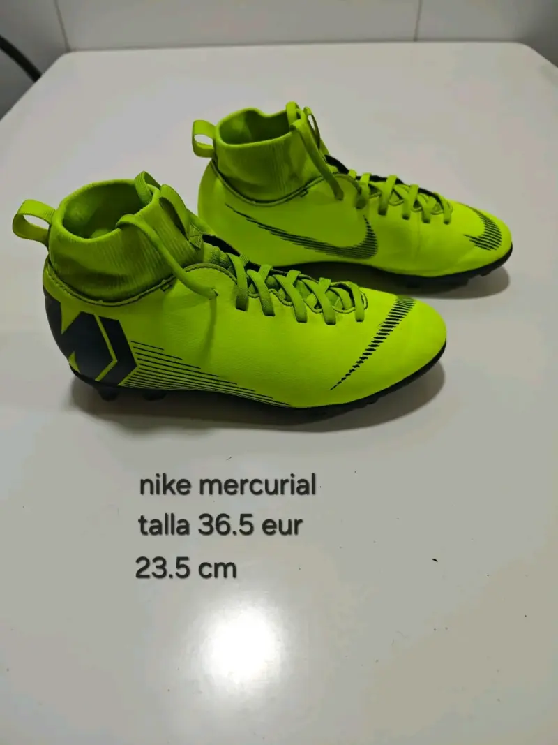 Botines Nike Mercurial talla 36.5 - 1