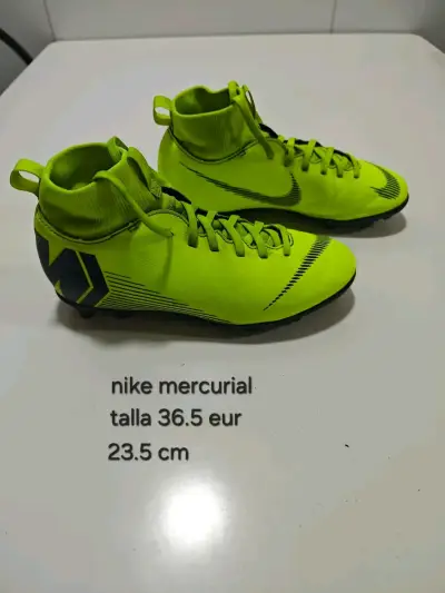 Botines Nike Mercurial talla 36.5 - miniatura 1