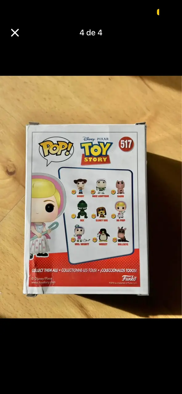 Funko Pop Bo Peep Toy Story - 4