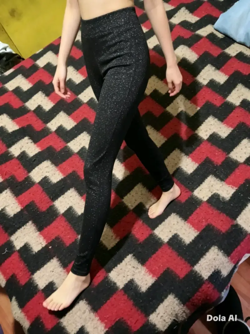 Jeans de mujer azul claro de tiro alto - 6