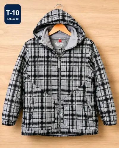 Chaqueta impermeable para niños talla 10-12 - miniatura 2