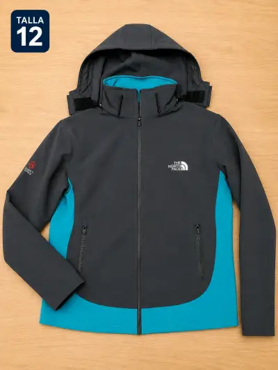 Chaqueta impermeable para niños talla 10-12 - miniatura 3
