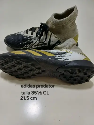 Zapatillas de fútbol Adidas Predator talla 35.5 - miniatura 1