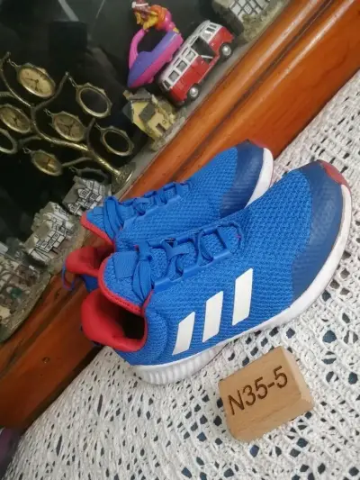 Zapatillas deportivas azules para niños talla 35 - miniatura 1