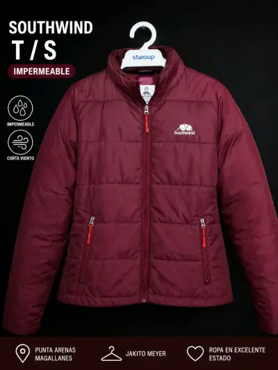 Chaqueta inflada mujer Efesis gris - miniatura 6