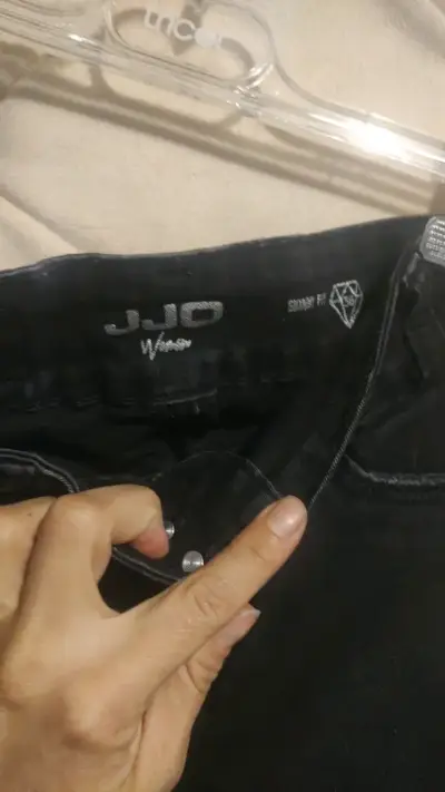 JJO Pantalones ajustados negros para mujer - miniatura 2