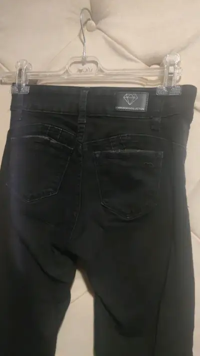 JJO Pantalones ajustados negros para mujer - miniatura 5