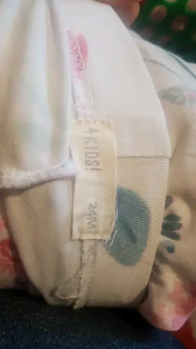 Leggings de bebé con estampado floral - miniatura 2