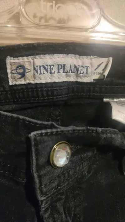 Jeans Nine planet negros para hombre de mezclilla - miniatura 2