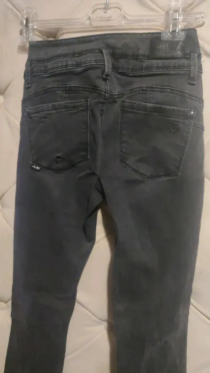 Jeans JJO negros desgastados para mujer - 4