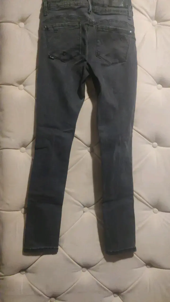 Jeans JJO negros desgastados para mujer - 5