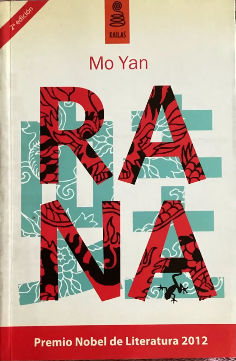 Libro 'Rana' de Mo Yan - Premio Nobel 2012 - 1