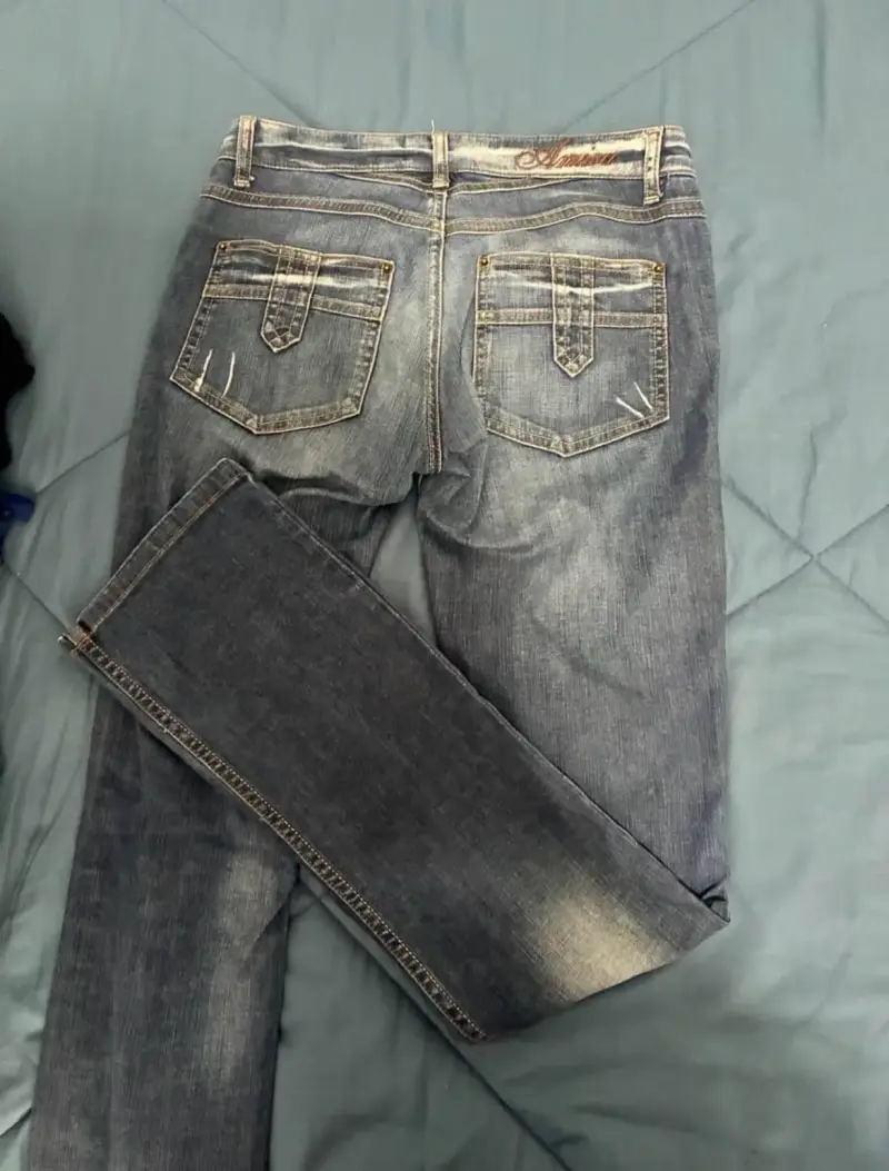 Jeans Amisu desgastados para mujer - 2