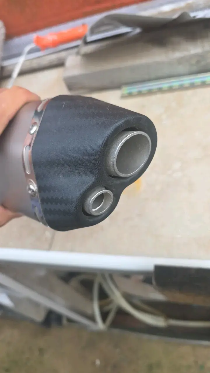 Silenciador de escape para moto de acero inoxidable - 2