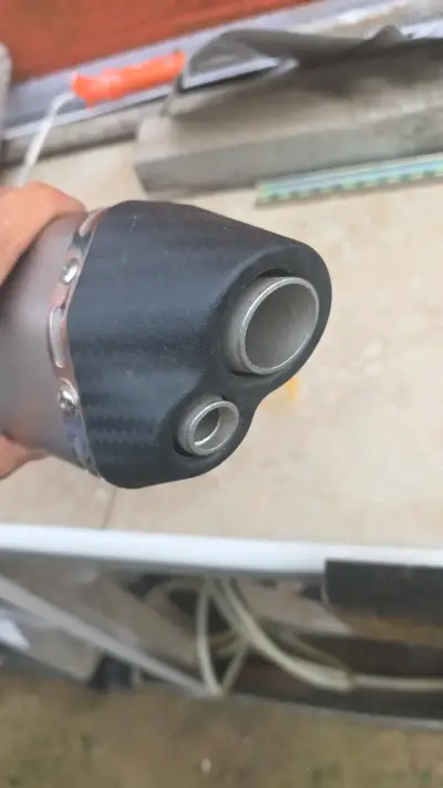 Silenciador de escape para moto de acero inoxidable - miniatura 2