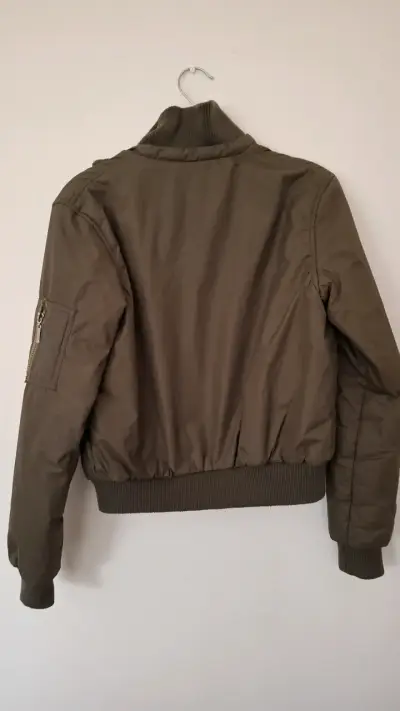 Chaqueta Bomber Vintage Y2K Flight Jacket/ Talla S - miniatura 5