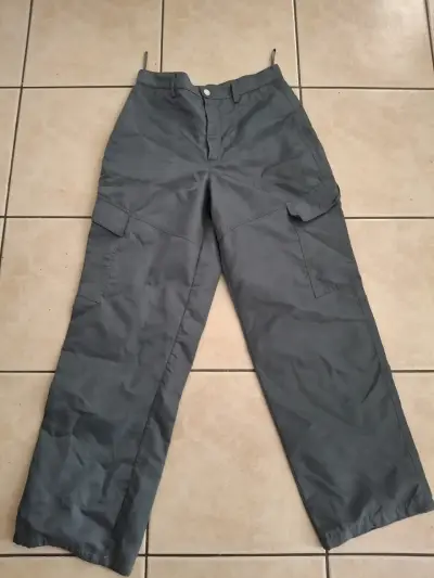 Pantalones cargo gris talla S - miniatura 1