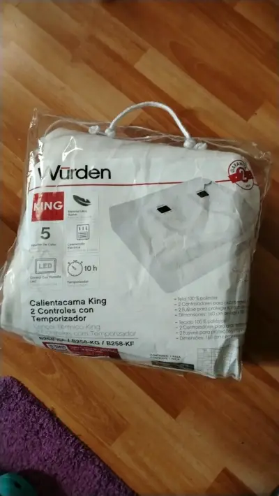 Calientacama King Würden con temporizador - miniatura 1