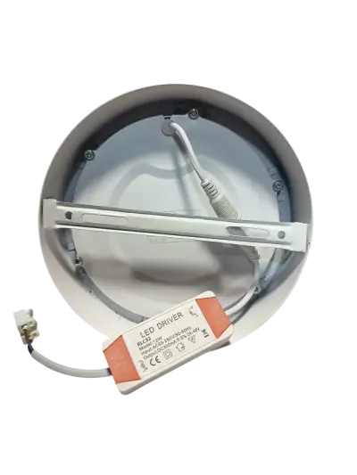 Pack Panel Led Sobrepuesto Redondo 12w Calida IP44 - miniatura 4