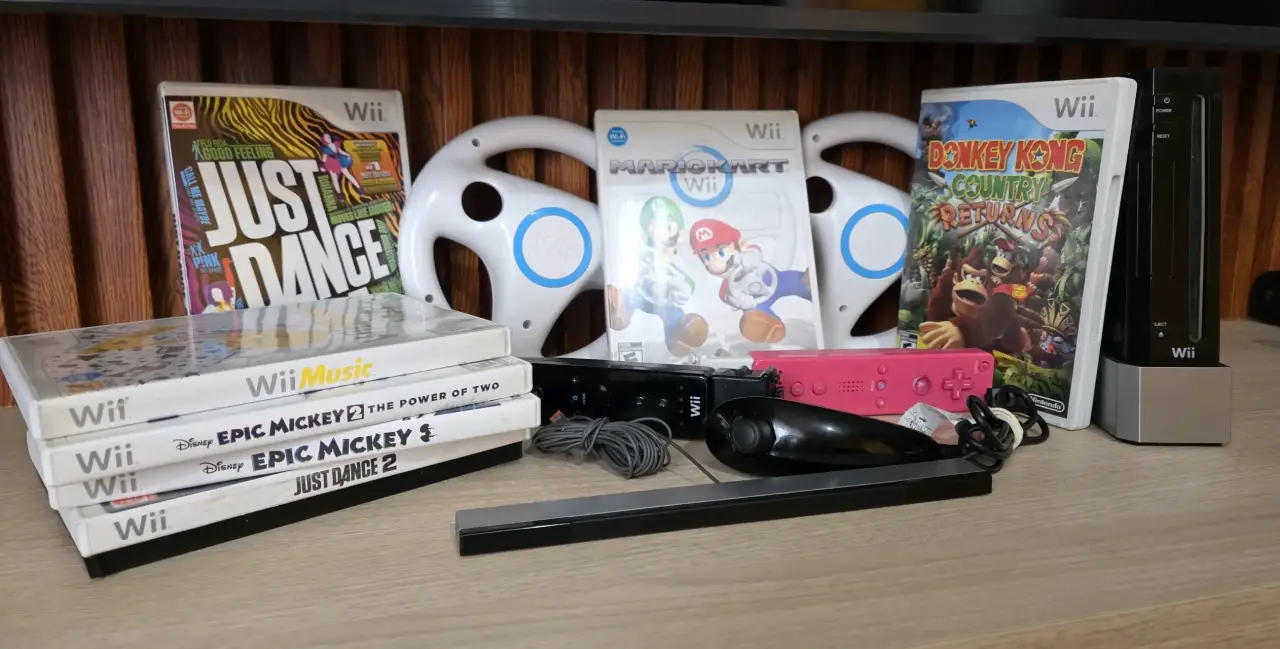 Nintendo Wii+7 Juegos Originales (no intervenida) - $162.000 | Pulga