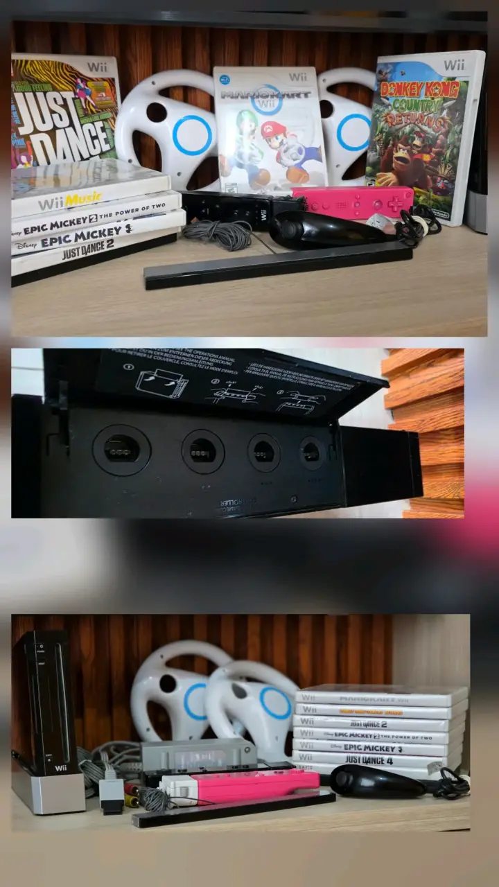 Nintendo Wii+7 Juegos Originales (no intervenida) - 3