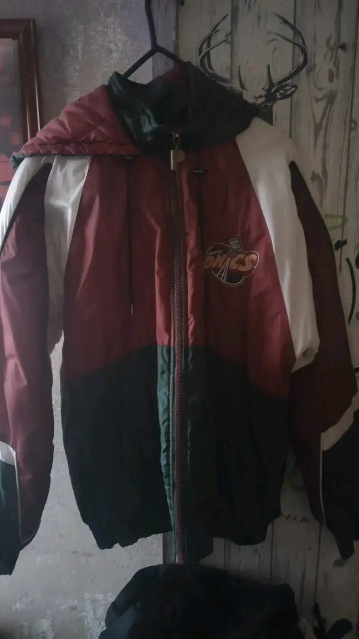 Chaqueta vintage Seattle Sonics multicolor - 1